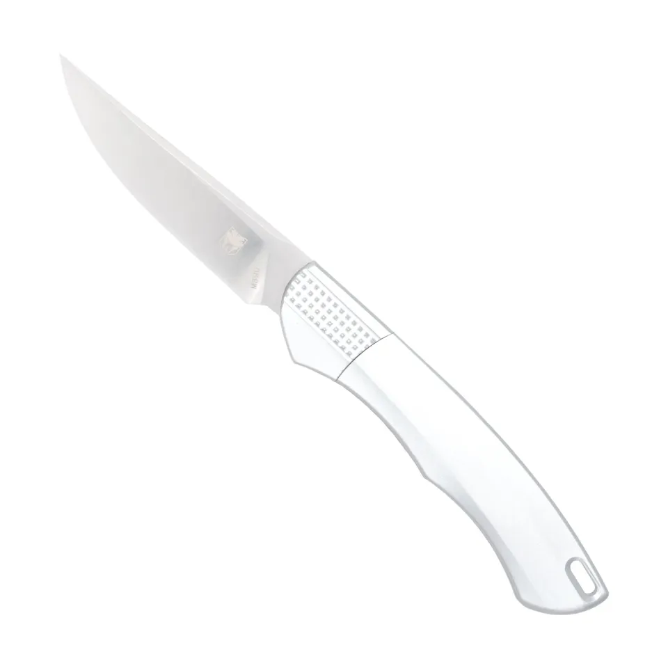 CobraTec Savage Hidden Release Klappmesser M390 Silber