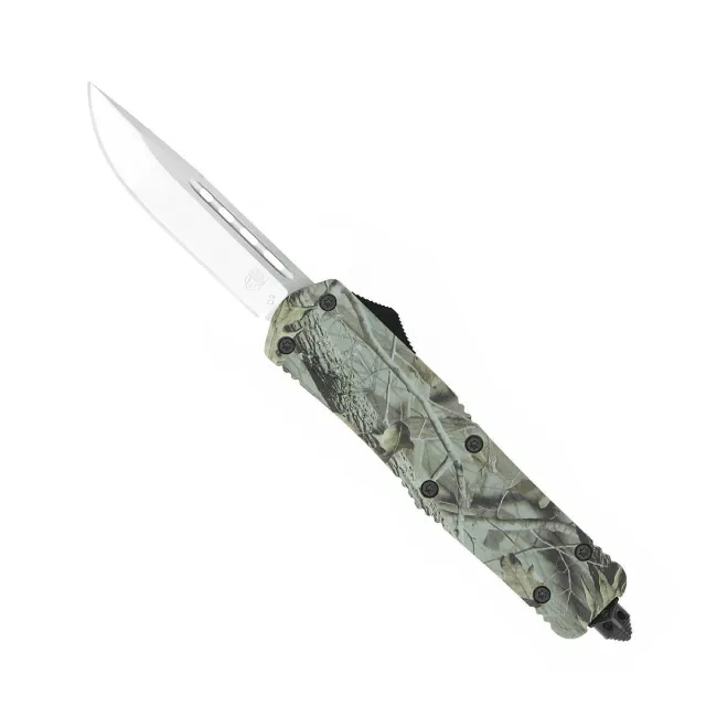 CobraTec FS-3 Large OTF-Messer Woodland D2 Klinge