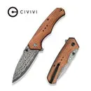 Civivi Photonix C23081B-DS1 Klappmesser Damast Holz