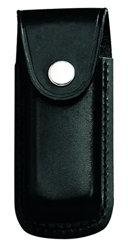 Herbertz Messer-Etui Leder schwarz für 13 cm Heft