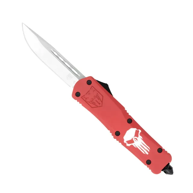 CobraTec Large FS-3 OTF Messer D2 Punisher Red