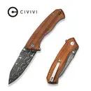 Civivi Placoid C23079-DS1 Taschenmesser Holz Damast