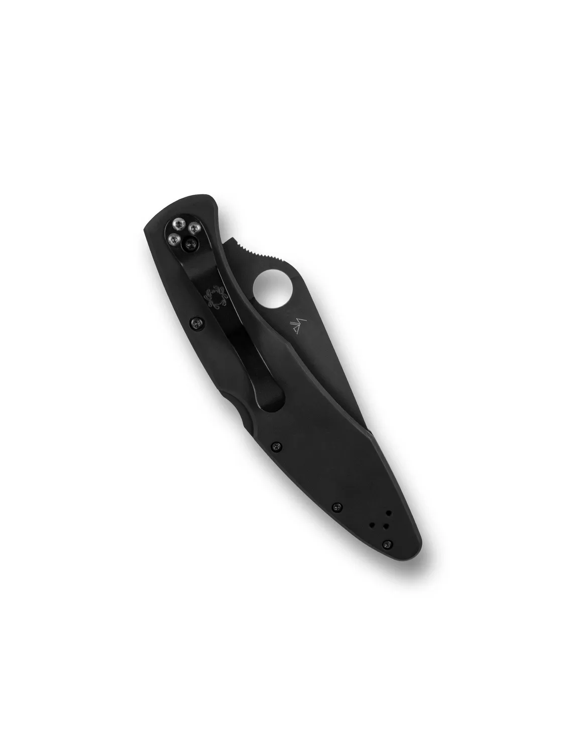 Spyderco Police Model Taschenmesser VG-10 Schwarz Edelstahl