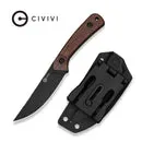 Civivi Carveth C25040-3 Jagdmesser Holz AEB-L