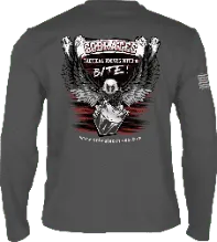CobraTec Eagle T-Shirt schwarz Baumwolle