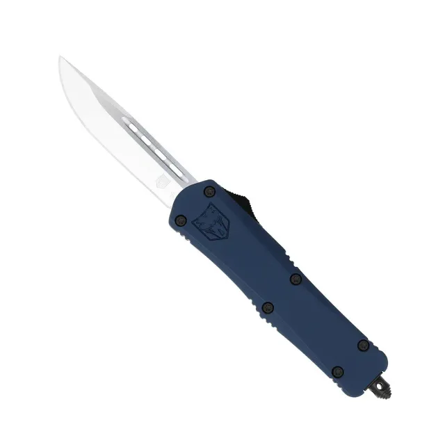 CobraTec FS-3 Medium OTF-Messer NYPD-Blau D2