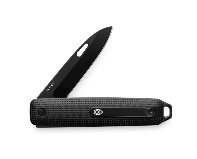 James Brand Ellis Taschenmesser Schwarz Slipjoint