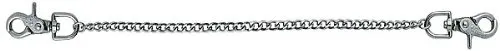 Herbertz Top Collection Gliederkette grau M Karabiner