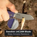 Civivi Crabby C24055-2 Taschenmesser G10 lila Sheepsfoot