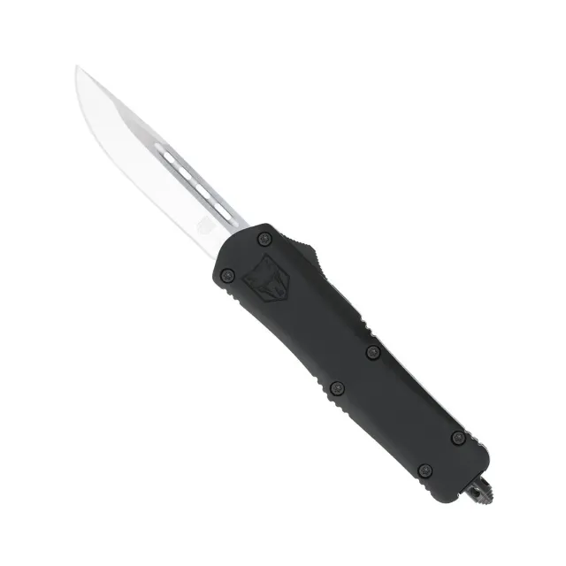 CobraTec Medium FS-3 OTF Messer D2 Schwarz Glasbrecher