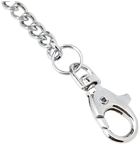 Herbertz Gliederkette Karabiner Schlüsselring 43 cm